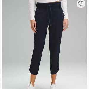 Lululemon Dance Studio Cropped Mid rise Navy Pants for Women